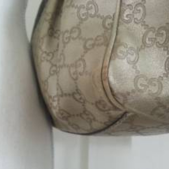 Gucci Sukey Medium Gold Leather - Picture 4 of 8